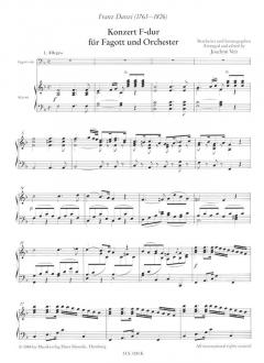Konzert F-Dur von Franz Danzi 