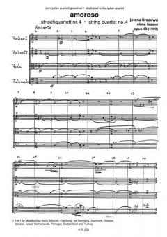 Amoroso op. 40 von Elena Firsova 