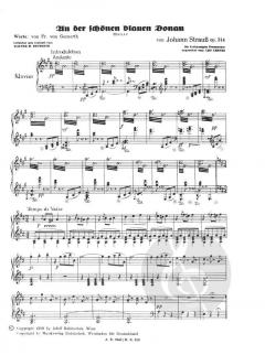 An der schönen blauen Donau (Johann Strauss (Sohn)) 