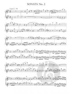 6 Canonic Sonatas op. 2 von Georg Philipp Telemann 