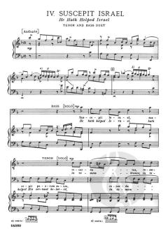 The Magnificat (Vocal Score) (Giovanni Battista Pergolesi) 