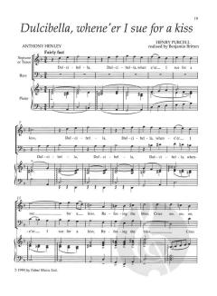 Miscellany Of Songs (Voices And Piano) (Henry Purcell) 