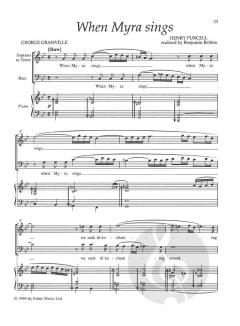 Miscellany Of Songs (Voices And Piano) (Henry Purcell) 