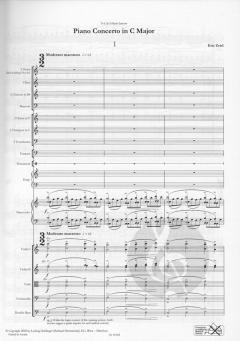 Konzert für Klavier und Orchester in C-Dur von Erich Zeisl 