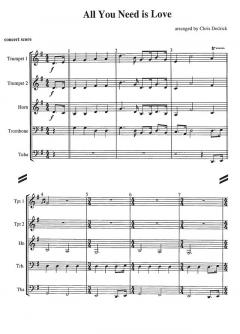 Canadian Brass - All You Need Is Love (John Lennon) 