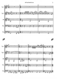 Canadian Brass - All You Need Is Love (John Lennon) 