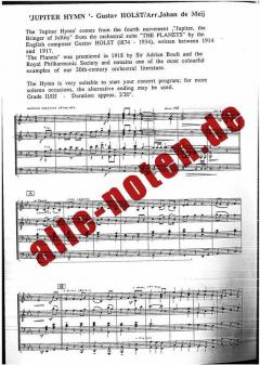 Jupiter Hymn (Gustav Holst) 