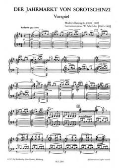 Der Jahrmarkt von Sorotschinzi von Modest Petrowitsch Mussorgski 
