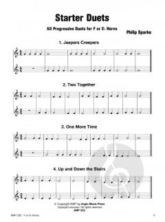 Starter Duets For Horns von Phillip Sparke im Alle Noten Shop kaufen