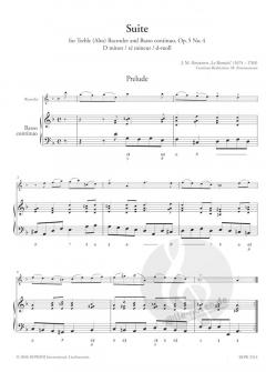 Suite op. 5 Nr. 4 in d-Moll (Jacques-Martin Hotteterre) 