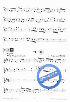 Album III für Klarinette in Bb und Klavier 