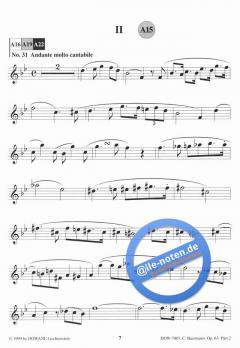 Etüde op. 63, 2. Teil von Carl Baermann für Klarinette in B und Klavier im Alle Noten Shop kaufen