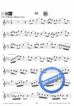 Etüde op. 63, 3. Teil von Carl Baermann für Klarinette in B im Alle Noten Shop kaufen