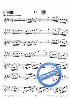 Etüde op. 63, 3. Teil von Carl Baermann für Klarinette in B im Alle Noten Shop kaufen