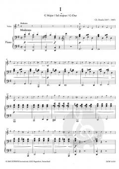 Leichte Etüden 1 für Violine und Orchester (1. Lage) im Alle Noten Shop kaufen