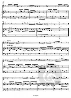 Sonate für Flöte und Cembalo BWV 1031 in Es-Dur von Johann Sebastian Bach im Alle Noten Shop kaufen