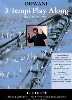 Hallenser Sonate Nr. 3 für Querflöte und Basso continuo in h-moll von Georg Friedrich Händel im Alle Noten Shop kaufen