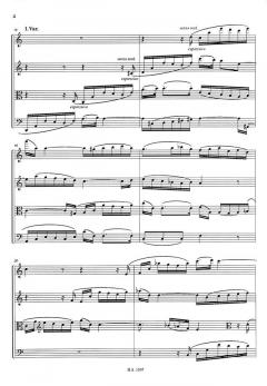 Variationen für Streichquartett von Detlef Kraus im Alle Noten Shop kaufen