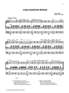 Weihnachtslieder froh und munter für elektronische Orgel rhythmisch bearbeitet im Alle Noten Shop kaufen