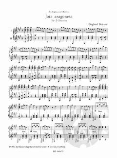 Jota aragonesa von Siegfried Behrend 