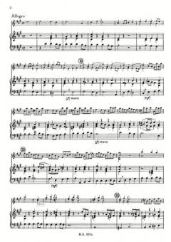 Sonata 3 A-Dur von Johann Gottlieb Graun 