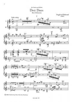 3 Duos von Siegfried Behrend 