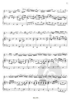 Partita in c-Moll von Johann Sebastian Bach für Flöte und B.c. im Alle Noten Shop kaufen