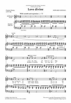 Love Divine SSAA Accompanied (Howard Goodall) 