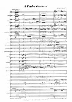 A Festive Overture Wind Band (B4 Score) (Kenneth Hesketh) 