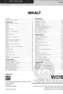 Guitar - The Easy Way mit DVD/CD von Bernd Kiltz 