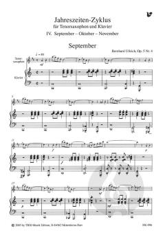 Jahreszeiten-Zyklus Op. 5 Nr. 4 von Bernhard Ullrich 