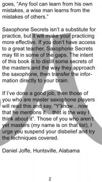 Saxophone Secrets von Mike Di Liddo 