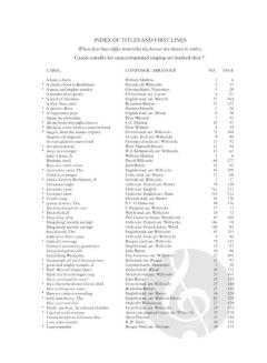 100 Carols For Choirs 