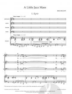 A Little Jazz Mass (Bob Chilcott) 