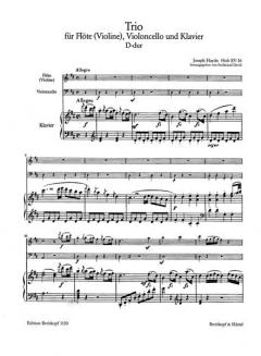 Klavier-Trio D-Dur Hob XV: 16 (Joseph Haydn) 