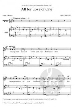 Five Songs For Upper Voices (Bob Chilcott) 