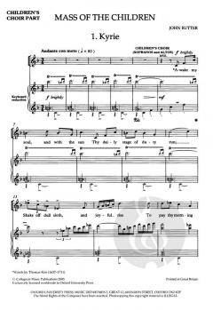 Mass Of The Children (John Rutter) 