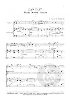 Dona Nobis Pacem von Ralph Vaughan Williams (Download) 