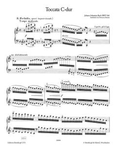 Toccata in C-Dur BWV 564 von Johann Sebastian Bach für Orgel (Bearbeitung) im Alle Noten Shop kaufen