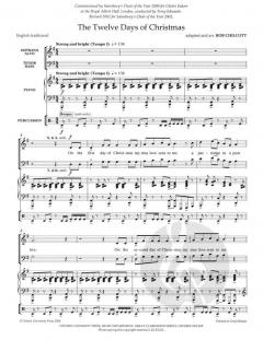 The Twelve Days Of Christmas (Bob Chilcott) 