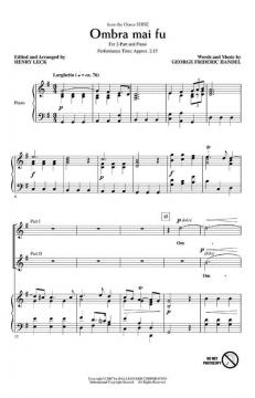 Ombra mai fu (Georg Friedrich Händel) 