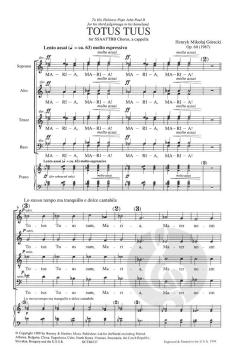 Totus Tuus op. 60 (Henryk Mikołaj Górecki) 