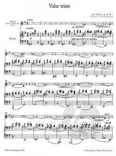 Valse triste op. 44/1 von Jean Sibelius 