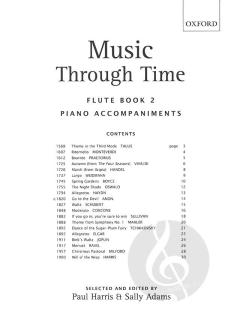 Music Through Time Flute Book 2 von Paul Harris 