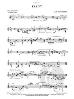 Elegy von Alan Rawsthorne 