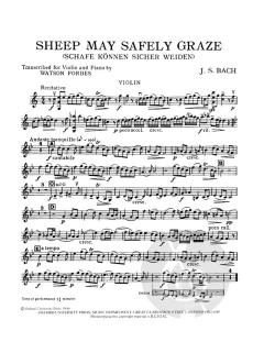 Schafe können sicher weiden von Johann Sebastian Bach 