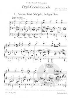 Orgel-Choralvorspiele für Klavier Band 1 von Johann Sebastian Bach im Alle Noten Shop kaufen