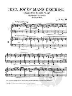 Jesu bleibet meine Freude von Johann Sebastian Bach 