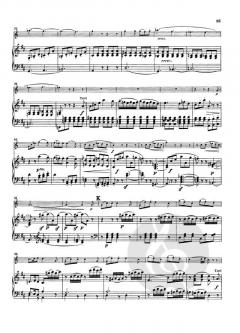 Hornkonzert Nr. 1 D-Dur KV 412 von Wolfgang Amadeus Mozart für Horn und Klavier - EB2561