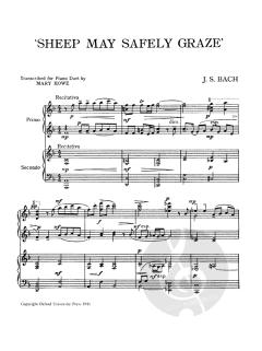 Schafe können sicher weiden von Johann Sebastian Bach 